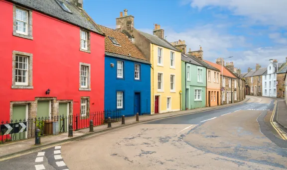 Anstruther, small town in Fife, Scotland